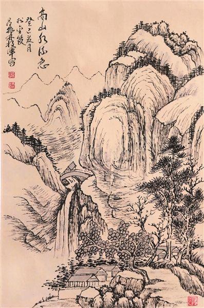 将军书画家吕振林作品赏析