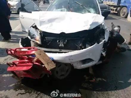 阜阳阜南境内发生一起交通事故 致3人丧命