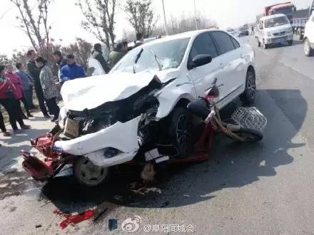 阜阳阜南境内发生一起交通事故 致3人丧命