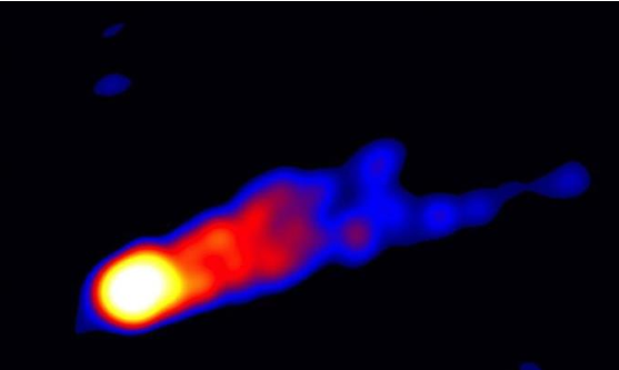 日韩研究小组观测到黑洞喷出气体接近光速(图)