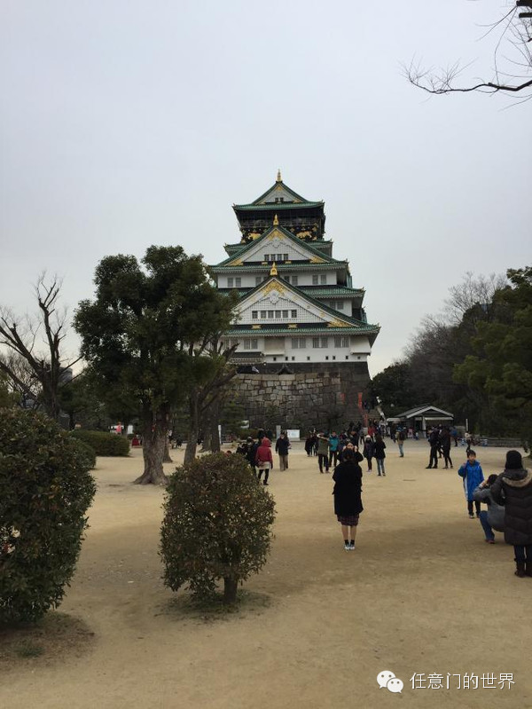 天守阁,内部展示了大阪城夏季之战的历史