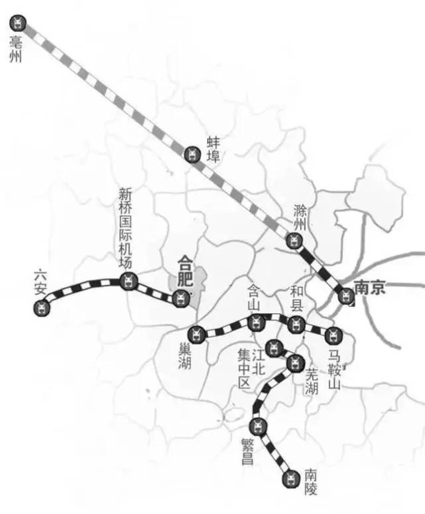 安徽11个市都将通城铁,看看有没有经过你家门口!