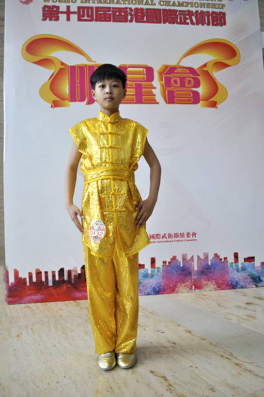 中国功夫演员后继有人 童星谷文泽又拿下两项金奖