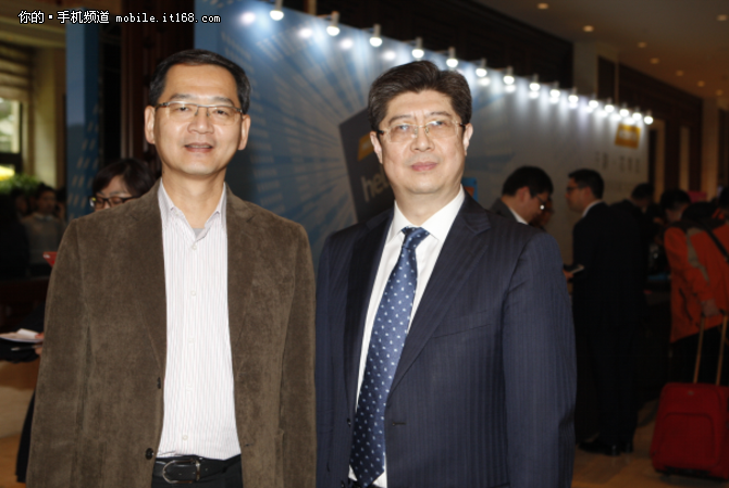 乐视移动总裁冯幸与MTK集团高级副总裁朱尚祖
