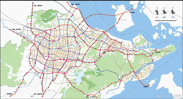 1,北环快速路(宁波北高速出口-杭甬复线威海互通:宁波北-世纪大道段