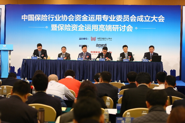 中国保险行业协会资金运用专业委员会成立大会