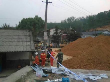 云南西双版纳发生坍塌事故 已致1死1伤5人被困