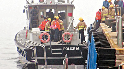 香港发生撞船夺命意外：一警长溺毙 两船长被捕