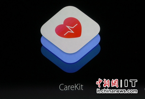 图】苹果推出新健康应用CareKit 将用于应付帕