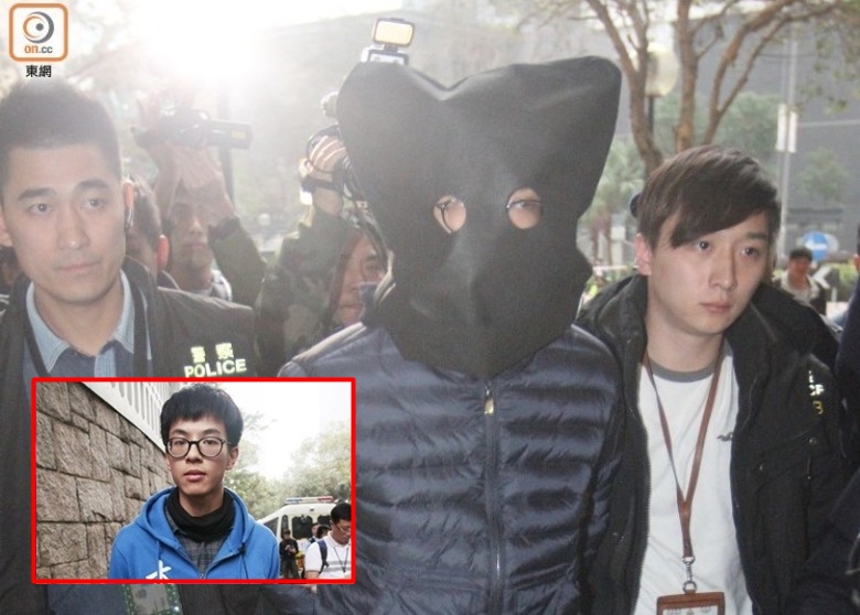 黄台仰被押至住所搜查
