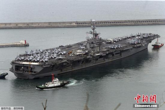 韩美海军启动大规模联合海上演习 提高执行能力