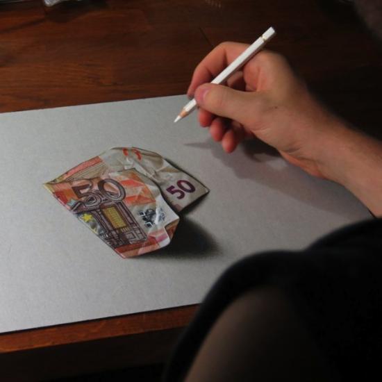 超真实的日常物品绘画(组图)