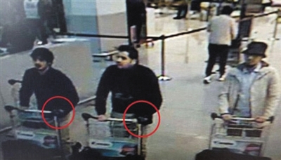 比利时搜捕机场白衣男 未引爆最大炸弹逃离