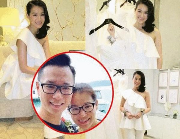 胡杏儿和老公(资料图)