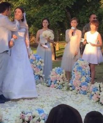 吴奇隆刘诗诗在巴厘岛大婚