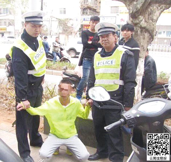 交警一大队民警"兼职" 一小时连抓两名嫌疑人(组图),交警一大队地址