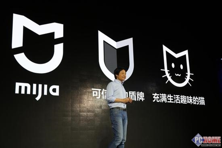 米家是小米智能家庭的简称,logo由"m"与"j"两个