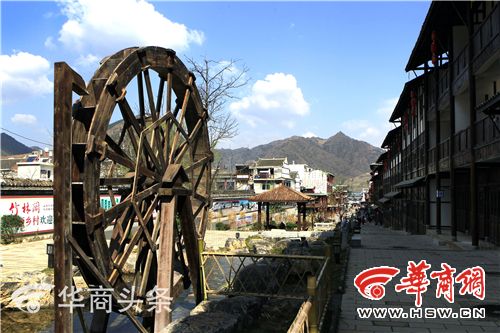 美丽乡村系列报道之:丹凤竹林关 映"竹"桃花别样红(组图)