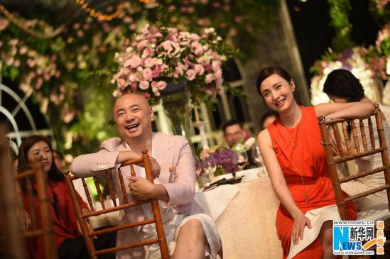 包贝尔大婚徐铮当证婚人 包文婧:我赖上你了(组图)