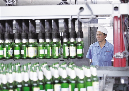 燕京啤酒去年銷(xiāo)量下降9.22% 五巨頭分化明顯