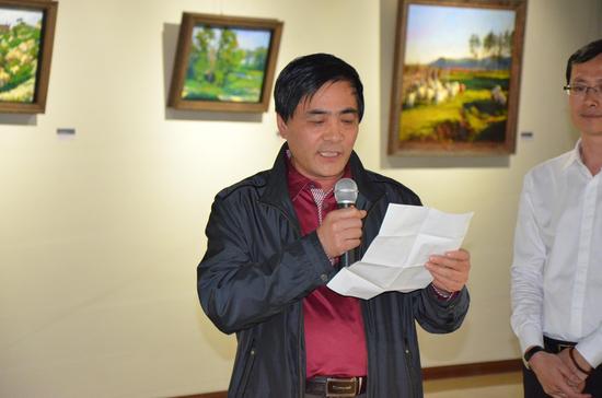 春分2016常进油画艺术展亮相淄博齐文化博物院