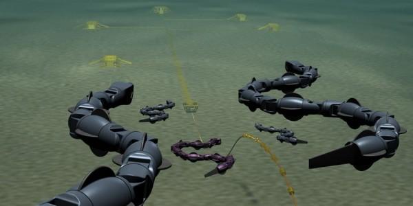 挪威科学家开发蛇形机器人可用于海底调查工作