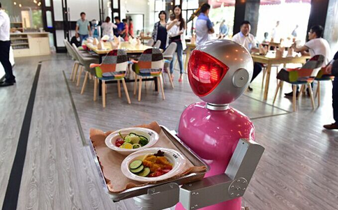做饭调酒无需人力!日本一乐园将设"机器人王国"(组图)