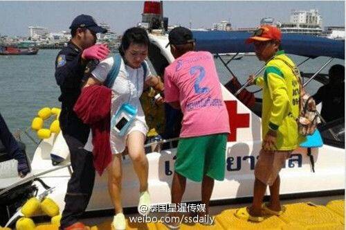 泰国芭提雅发生快艇相撞事故 8名中国游客受伤