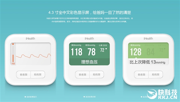 阅读更多：小米 iHealth 血压计