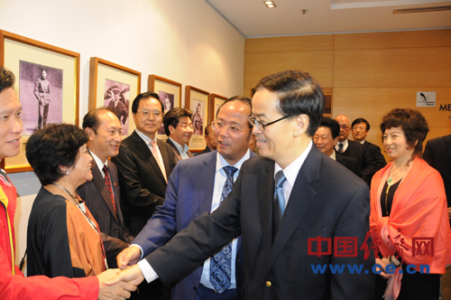 中国驻澳大利亚大使成竞业抵澳履新。中国经济网记者 翁东辉 摄