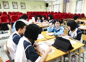 语文课堂书写"美德(图)