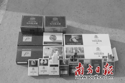 广东海警破特大涉嫌走私香烟案 查获外国香烟12卡车