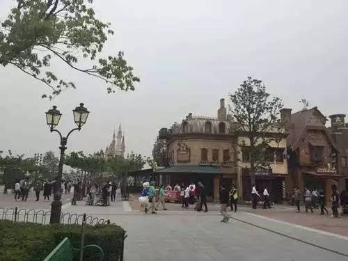 下面来看看迪士尼的游乐设施吧!这是“奇想花园”区域,旋转木马是保留节目!