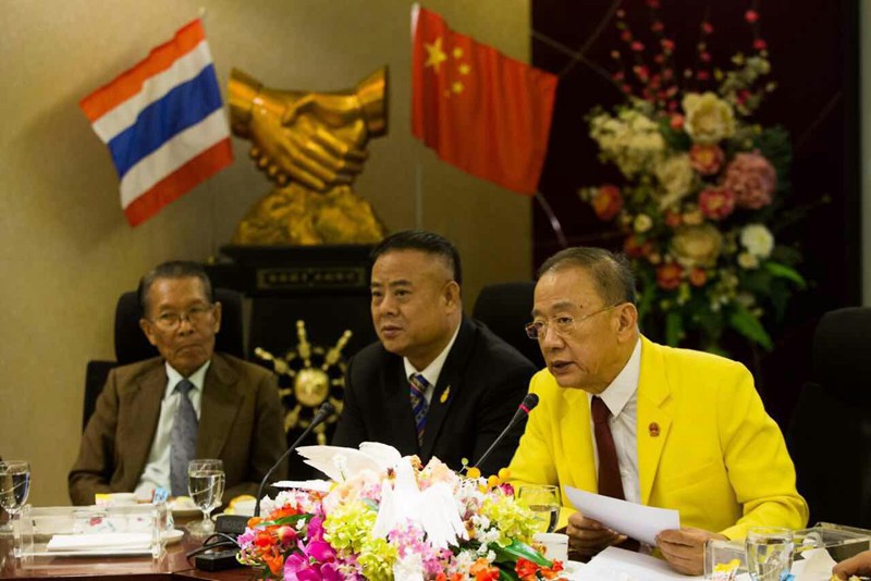泰国华人华侨反对蔡英文回避九二共识