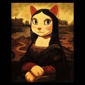 《猫与名画——蒙娜丽莎的微笑》