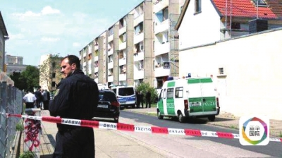 德国当地警方封锁事发现场并开展调查。图/新华国际