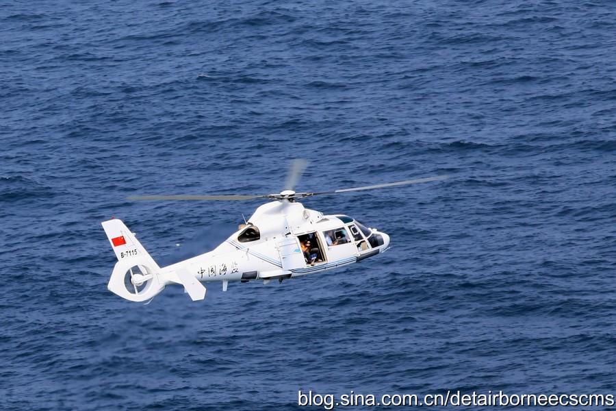 坠毁海监b7115直升机旧照(组图),美国直升机在南海坠毁,中国坠毁黑鹰