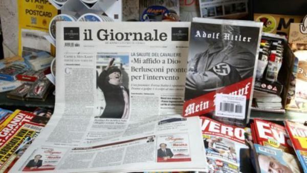 意大利右翼报纸赠阅希特勒《我的奋斗》 被犹