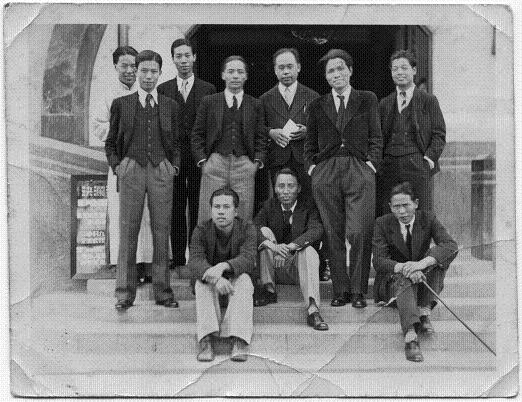 决澜社第一届展览会,1932年10月10日,在中华学艺社举行。