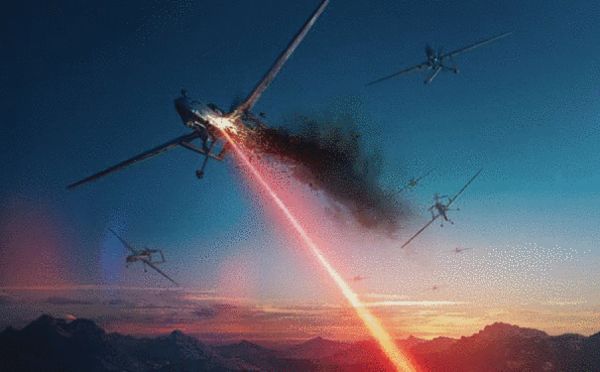 外国公司正研发激光武器 用于打击无人机机群