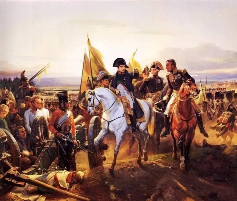 油画把拿破仑画成伟光正形象,但实际情况却是法军在