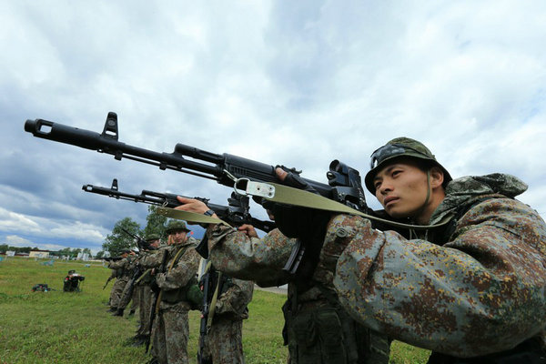 中俄曝光v国语猛照反恐国语扛俄制武警英气逼人继承者们机枪版电视剧免费yy图片