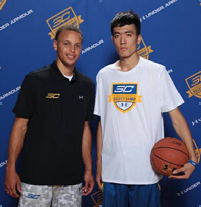 sc30精英后卫训练营 库里亲自指导高中顶级学员