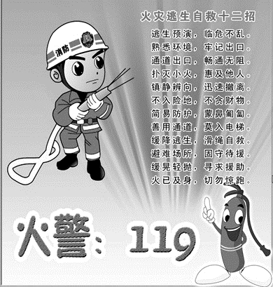晋江消防温馨提示:夏季市民要增强防火意识 注意防火安全(图)