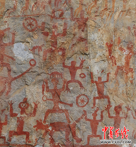 左江花山岩画开启后申遗时代-中青在线(组图)