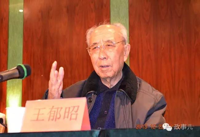 1987年,王郁昭调任中央书记处农村政策研究室,而同年秋天十三大之后