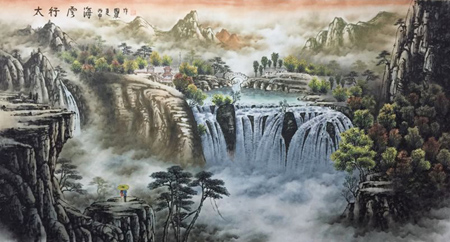 【组图】徐国维——当代书画传承代表人物作品展(组图),中国当代书画