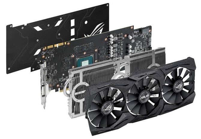 华硕ROG STRIX-GTX1070-O8G-GAMING采用全新Pascal帕斯卡架构，GTX1070的核心制造，核心代号GP104-200。显存搭配8GB GDDR5海量显存，显存位宽为256bit，显存频率为8008MHz，并支持DirectX 12特性！该卡的核心频率有两种模式供玩家随意切换，超频模式与游戏模式。超频模式下，该卡的核心频率为1531MHz~1721MHz；游戏模式下，频率为1506MHz~1683 MHz。对比公版的的核心频率有了大幅的提升，让玩家轻松享受游戏时刻！