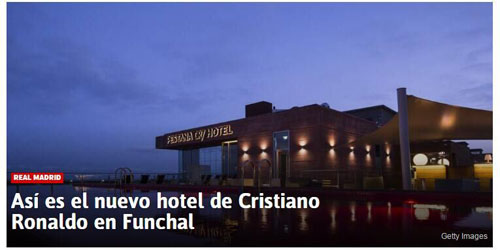 真国家英雄！C罗家乡机场以他命名 CR7酒店开业