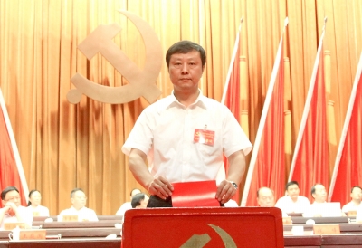 张耀武同志在投票
